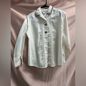 Vintage Jantzen Embroidered Button Down